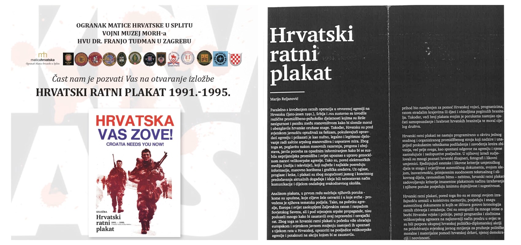 U Sveučilišnoj knjižnici otvara se izložba: Pogledajte originalne ratne plakate iz Domovinskog rata